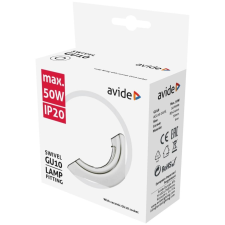 Avide Avide GU10 Keret Domború Króm világítás