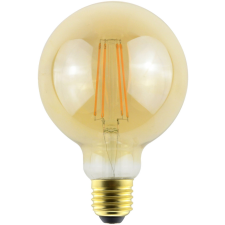 Avide Avide LED Filament Globe G95 7W Fényerőszabályzós Borostyán E27 WW 2500K izzó