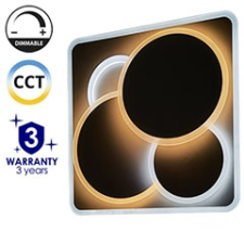 Avide Brees Mennyezeti LED lámpa (125W - 8750 lm) RF távirányítóval világítás