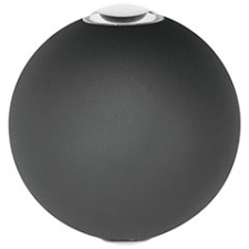 Avide Cairo kültéri fali LED lámpa (6W) fekete - IP54 kültéri világítás