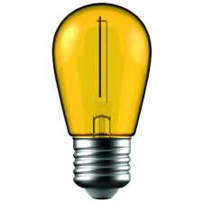 Avide dekor lámpa LED izzó filament 1W E27 sárga izzó
