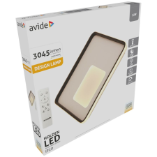 Avide Design Mennyezeti Lámpa Holden 53W RF Távirányítóval (LED, színhőmérséklet állítható, dimmelhető, oyster) világítás
