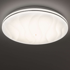 Avide Hullámos felületű mennyezeti LED lámpa 38 cm, melegfehér (Selene) világítás