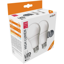 Avide Izzó Led Globe E27 12W 4000K 2db/csomag izzó