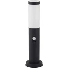  Avide kültéri álló lámpa Boca 1xE27 PIR 450mm IP44 Fekete kültéri világítás