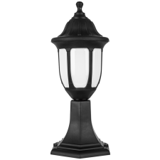  Avide Kültéri Álló Lámpa Mateo-S 430mm 1xE27 Fekete IP44 kültéri világítás