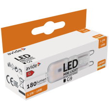  Avide LED 2.5W G9 NW 4000K fekvő izzó