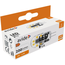 Avide LED 2W G4 NW 4000K Fekvő izzó