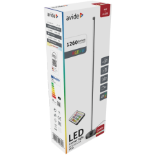 Avide LED állólámpa digitális RGB + W zene szenzorral világítás