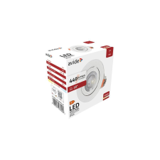 Avide LED beépíthető spot lámpa kerek 5W 440lm 3000K IP20 ALDLS38WW-R-5W világítás