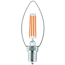 Avide LED Filament Candle 4.9W E14 NW 4000K Super High Lumen izzó