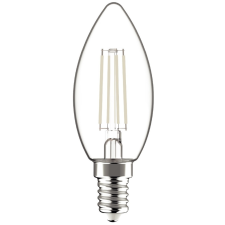 Avide LED White Filament Candle 4.5W E14 NW 4000K izzó