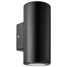 Avide Lyon kültéri oldalfali lámpa IP65 (2xGU10) fekete kültéri világítás