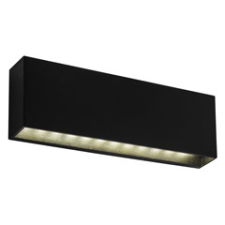 Avide Melbourne kültéri fali LED lámpa (6W) természetes fehér, fekete - IP65 kültéri világítás