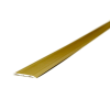 AVProfil AV Burkolatváltó profil Matt arany lapos bordás 30 mm 2700 mm öntapadós szintkülönbség ragasztható gold