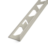 AVProfil AV Csempe élvédő pezsgő matt titán szegély 8x2700 mm eloxált alumínium L profil