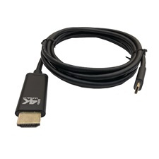 AVS USB-C - HDMI kábel, 2m kábel és adapter