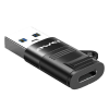 Awei adapter CL-13 USB-C/USB-A fekete