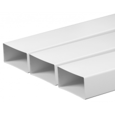 Awenta Pvc Lapos csatornacső 1 fm  75×150 mm (KP75-10) hűtés, fűtés szerelvény