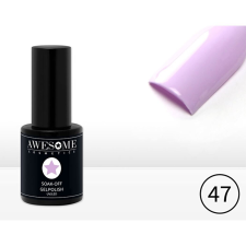  Awesome gél lakk 047 pasztell lila (10 ml) lakk zselé
