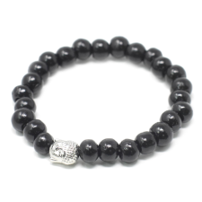 AWGifts Sötét Fa Gyöngy Buddha Karkötő karkötő