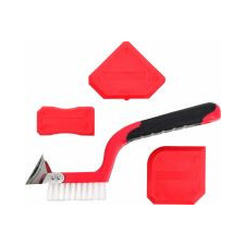 AWtools 4 darabos fugázó,fugakihúzó készlet kőműves és burkoló szerszám