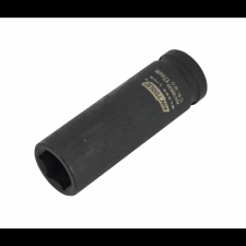 AWtools ÜTVEFÚRÓ DUGÓKULCS HATSZÖGLETŰ 1/2" HOSSZÚ 16mm BLACK LINE AWTOOLS (AW38629BL) szerszám kiegészítő