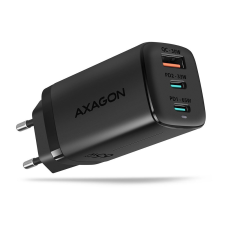 AXAGON ACU-DPQ65 QC4 + USB-C PD hálózati töltő fekete mobiltelefon kellék
