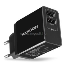 AXAGON ACU-DS16 2.2A + 1A fekete fali töltő (ACU-DS16) mobiltelefon kellék