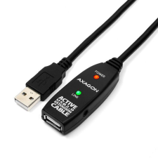AXAGON ADR-205 USB Repeater cable 5m Black kábel és adapter