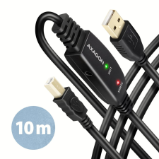 AXAGON ADR-210B aktív USB-B hosszabbító kábel 10m (ADR-210B) kábel és adapter