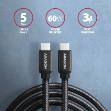 AXAGON BUCM3-CM30AB kábel és adapter