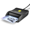AXAGON - CRE-SM3N Smart Card Flatreader Black