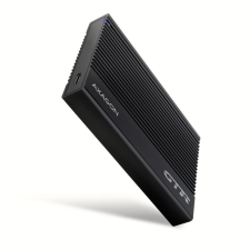 AXAGON EE25-GTR USB-C 3.2 Gen 2 - SATA 6G, 2.5&quot; External RIBBED box Black asztali számítógép kellék