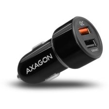 AXAGON PWC-QC5 QC3.0 + 2.4A fekete autós töltő mobiltelefon kellék