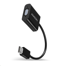 AXAGON RVH-VGAN HDMI 1.4b - VGA + audio kimenet adapter kábel és adapter