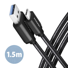 AXAGON - SPEED USB-C > USB-A 3.2 Gen 1 Cable 1,5m Black kábel és adapter