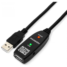 AXAGON USB Hosszabbító Fekete 10m ADR-210B kábel és adapter