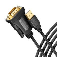 AXAGON - USB > SERIAL ADVANCED aktív adapter - ADS-1PQN kábel és adapter