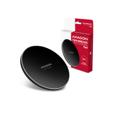 AXAGON Vékony Wireless QI töltő 10W Fekete mobiltelefon kellék