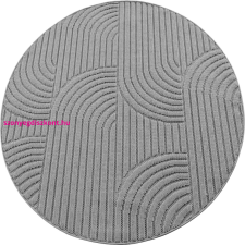 Ay . Helix modern kör szőnyeg 80 x 80 cm 2201 krém lakástextília