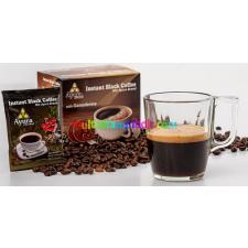 Ayura Herbal Black Coffe instant Fekete gyógykávé, ganodermával, 10 tasak/doboz vitamin és táplálékkiegészítő