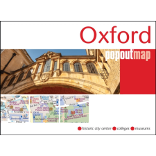 Az Oxford térkép Oxford város térkép Popout kosártérkép térkép