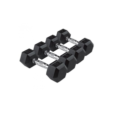 Azafit Hexa gumírozott súlyzó 37,5kg kézisúlyzó