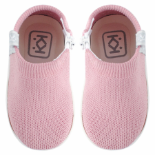 Azaga - Cipzáros talpú cipő az első lépésekhez - K-nit - Rózsaszín 19-20 gyerek cipő