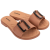 Azaleia Alice Soft Slide női papucs - barna