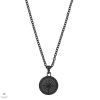 AZE Boussole Noir nyaklánc 80 cm - AZ-NL005-B-080