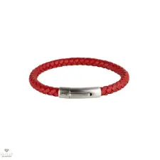 AZE Iron Single String Red karkötő 21 cm - AZ-BL004-F-210 karkötő