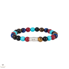 AZE Rainbow Mountain ezüst karkötő 17,5 cm - AZ-BS041-A-175 karkötő