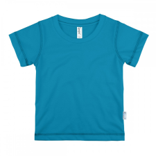  Azúrkék rövid ujjú gyerek póló - Klasszikus fazon (2 munkanapos kiszállítás) gyerek póló